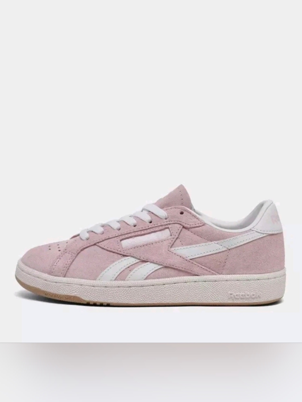 REEBOK BERRY/BERRY/WHITE CLUB C GROUNDS UK TENNIS SNEAKER